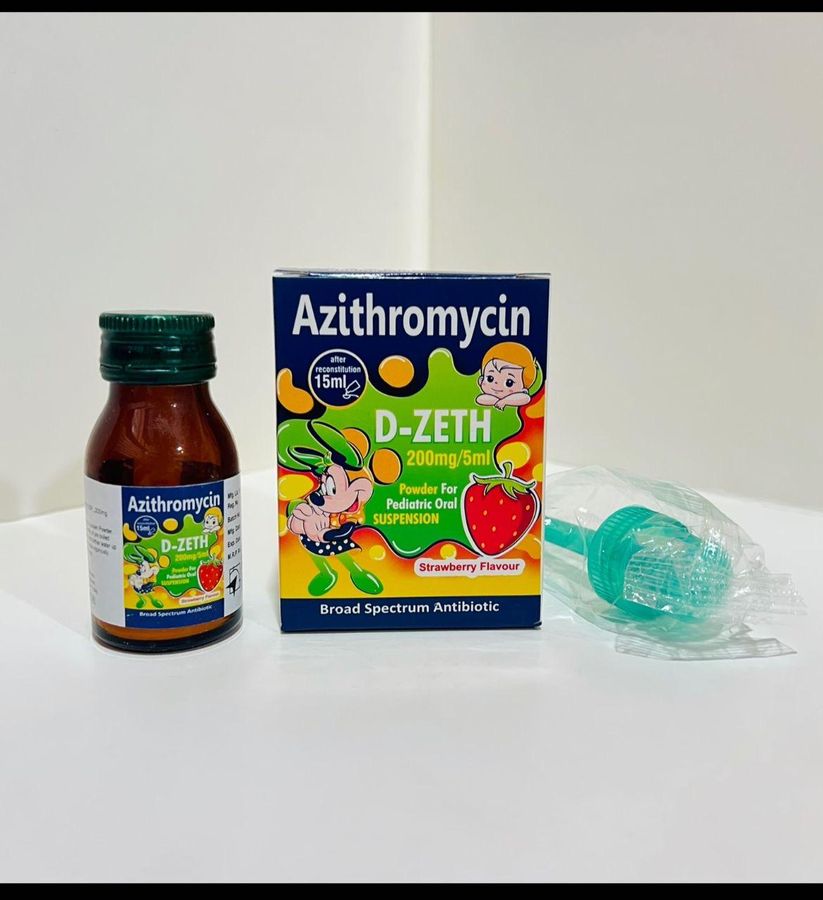 D-Zeth Dry Suspension 200 mg/5 ml pack