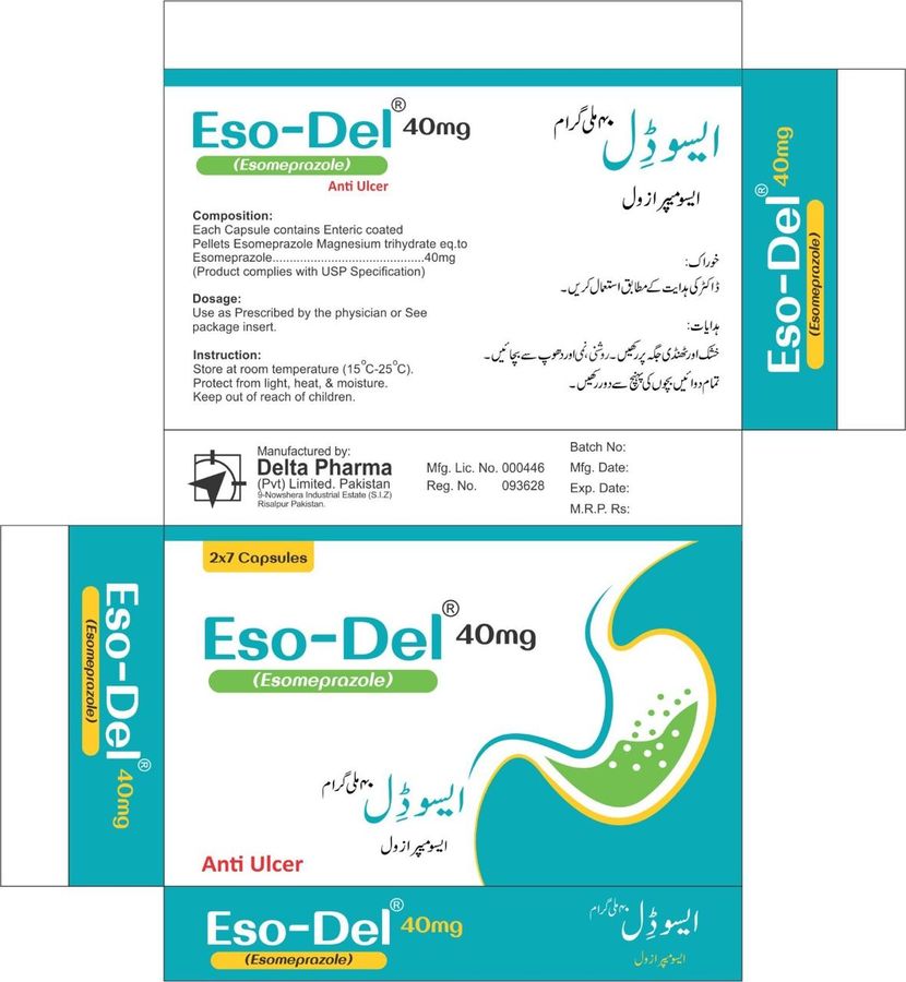 Eso-Del 40 mg pack