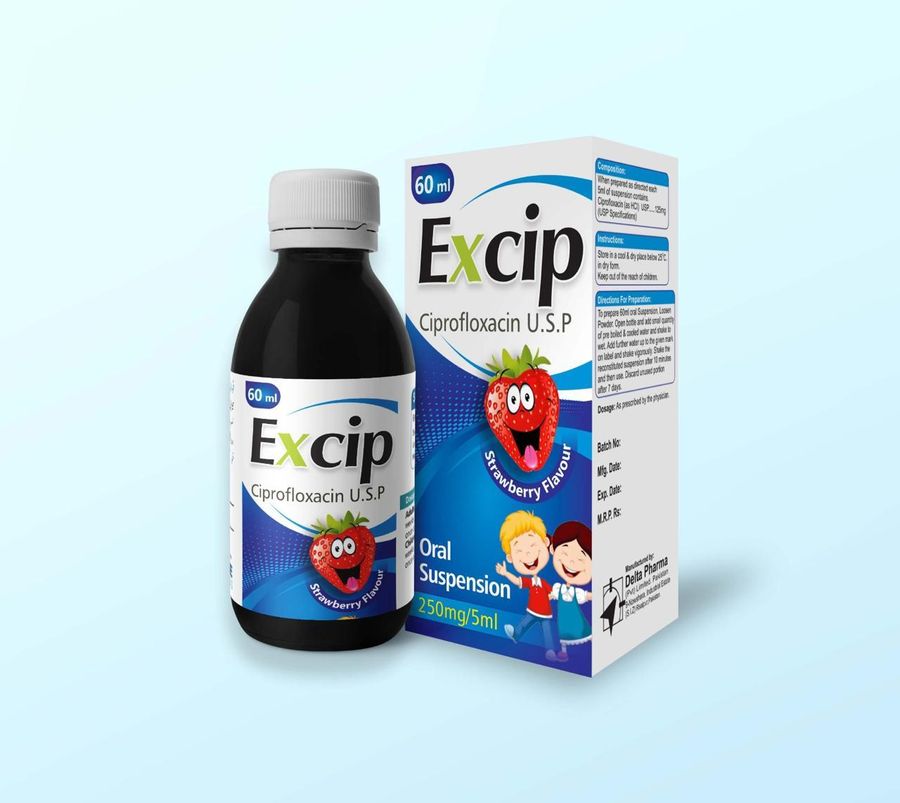 Excip Dry Suspension 250 mg/5 ml pack