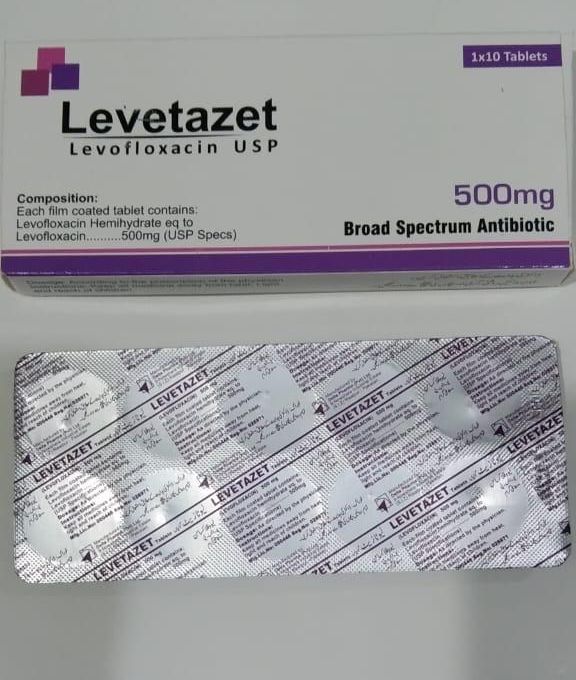 Levetazet 500 mg pack
